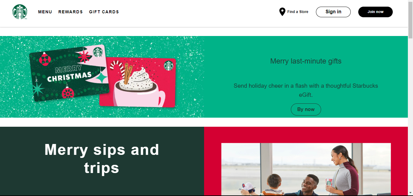 Starbucks Landing Page Clone